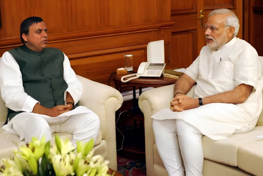 Mr. Rajesh Shukla Ji With Hon' Prime Minister of india. (Shri Narendra Modi Ji)